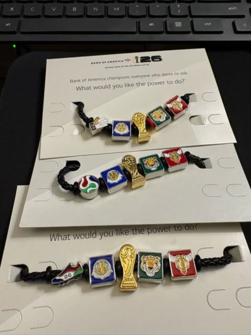 (3) FIFA World Cup Bracelets